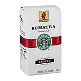 Starbucks Sumatra single-origin, earthy & herbal, dark roast ground coffee, 100% arabica coffee Left Picture